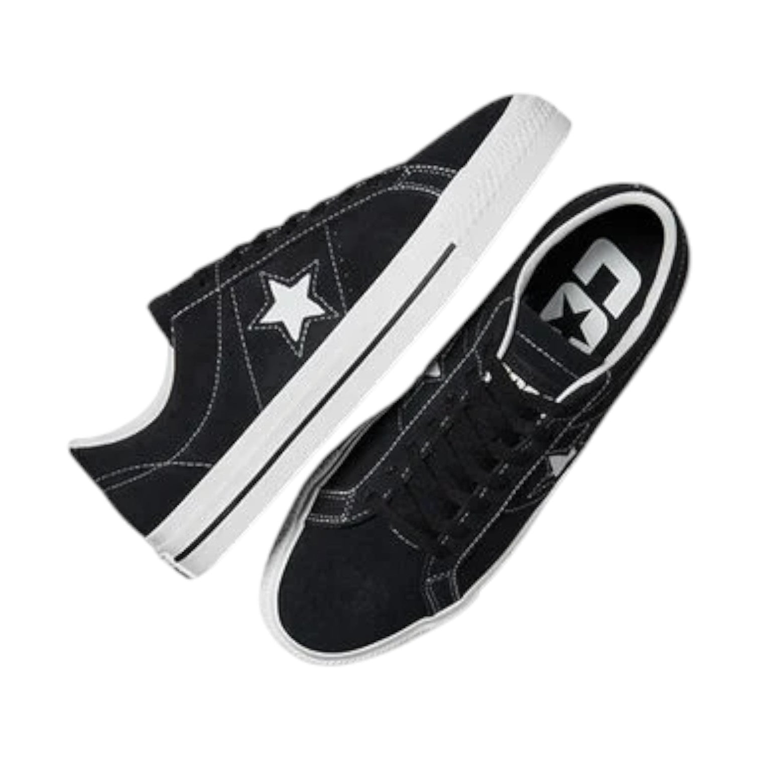 Converse Cons One Star Pro Ox - Black/White