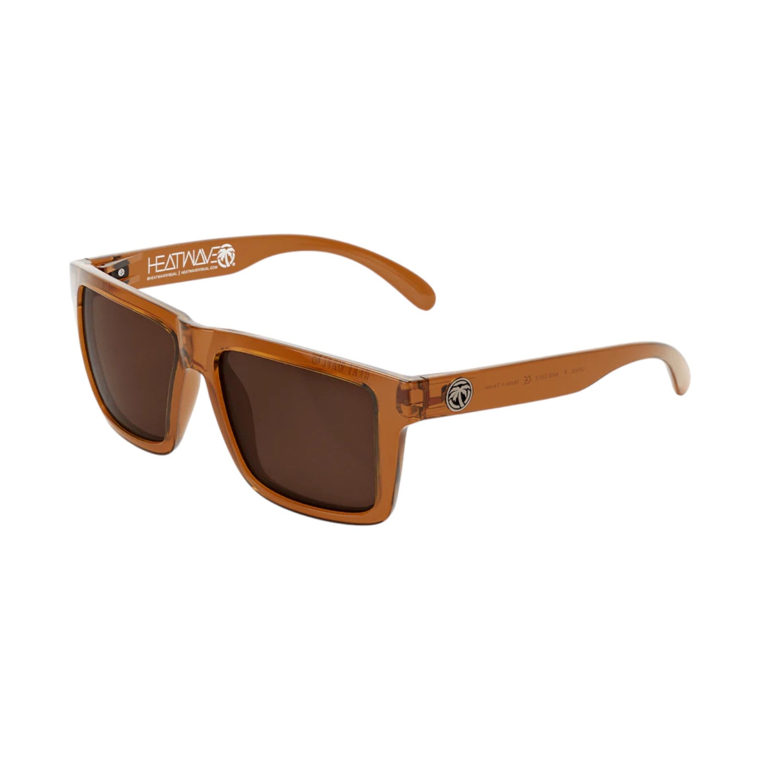 Heatwave XL Vise Z87 Saddle/Brown Sunglasses