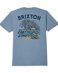 Brixton Lay Low S/S Standard Tee - Steel Blue