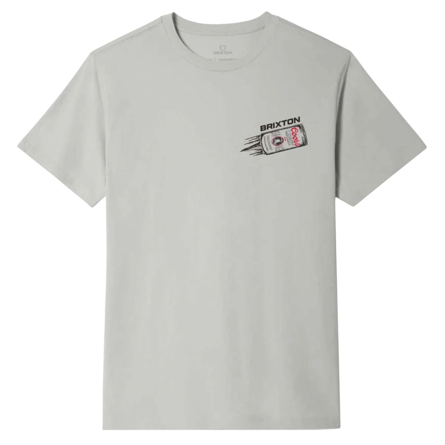 Brixton x Coors Light Silver Speed S/S Standard Tee - Silver