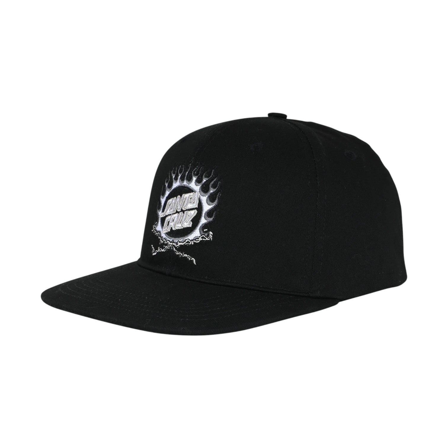 Santa Cruz Forging Dot Snapback - Black
