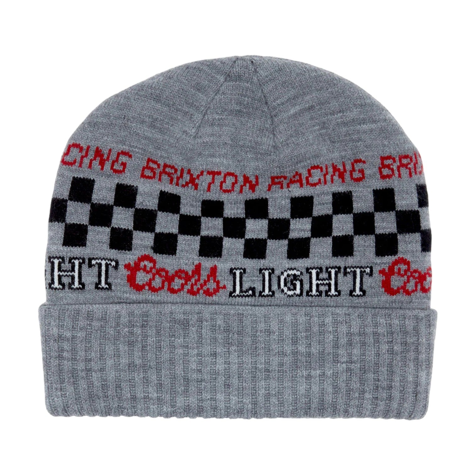 Brixton x Coors Light Racing Beanie - Silver