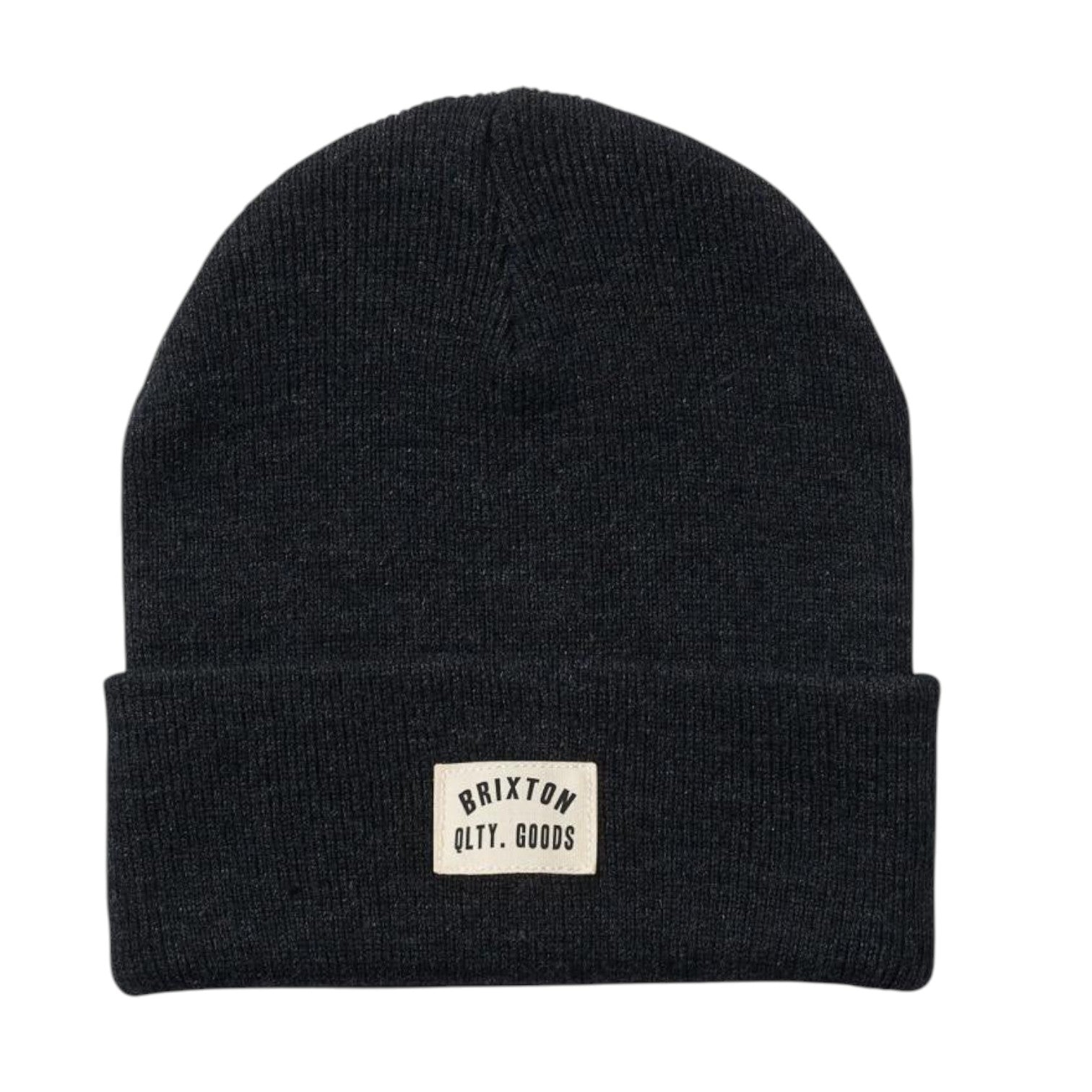 Brixton Woodburn Watch Cap Beanie - Washed Black
