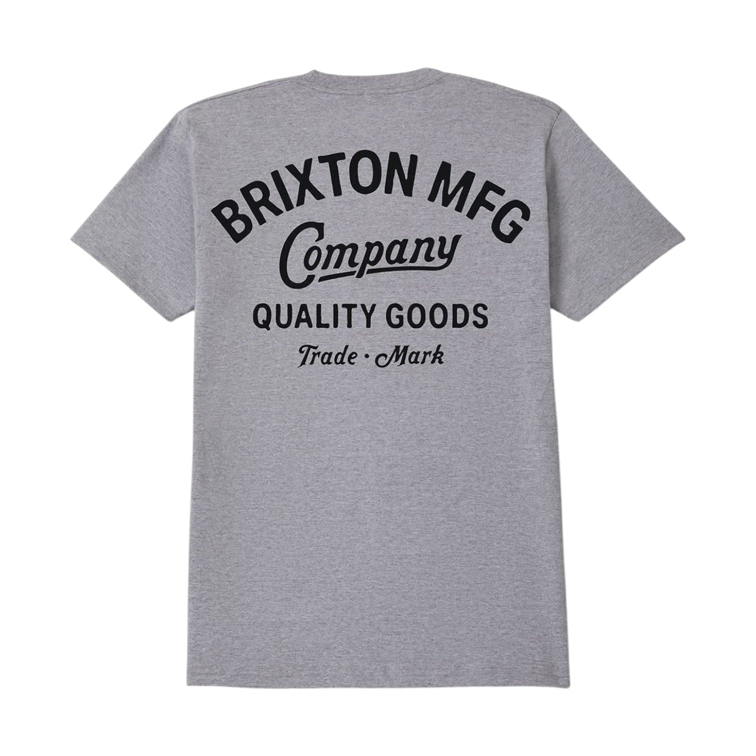 Brixton Straton S/S Standard Tee - Heather Grey