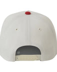 Brixton Crest C MP Snapback - Off White/Adrenaline Rush