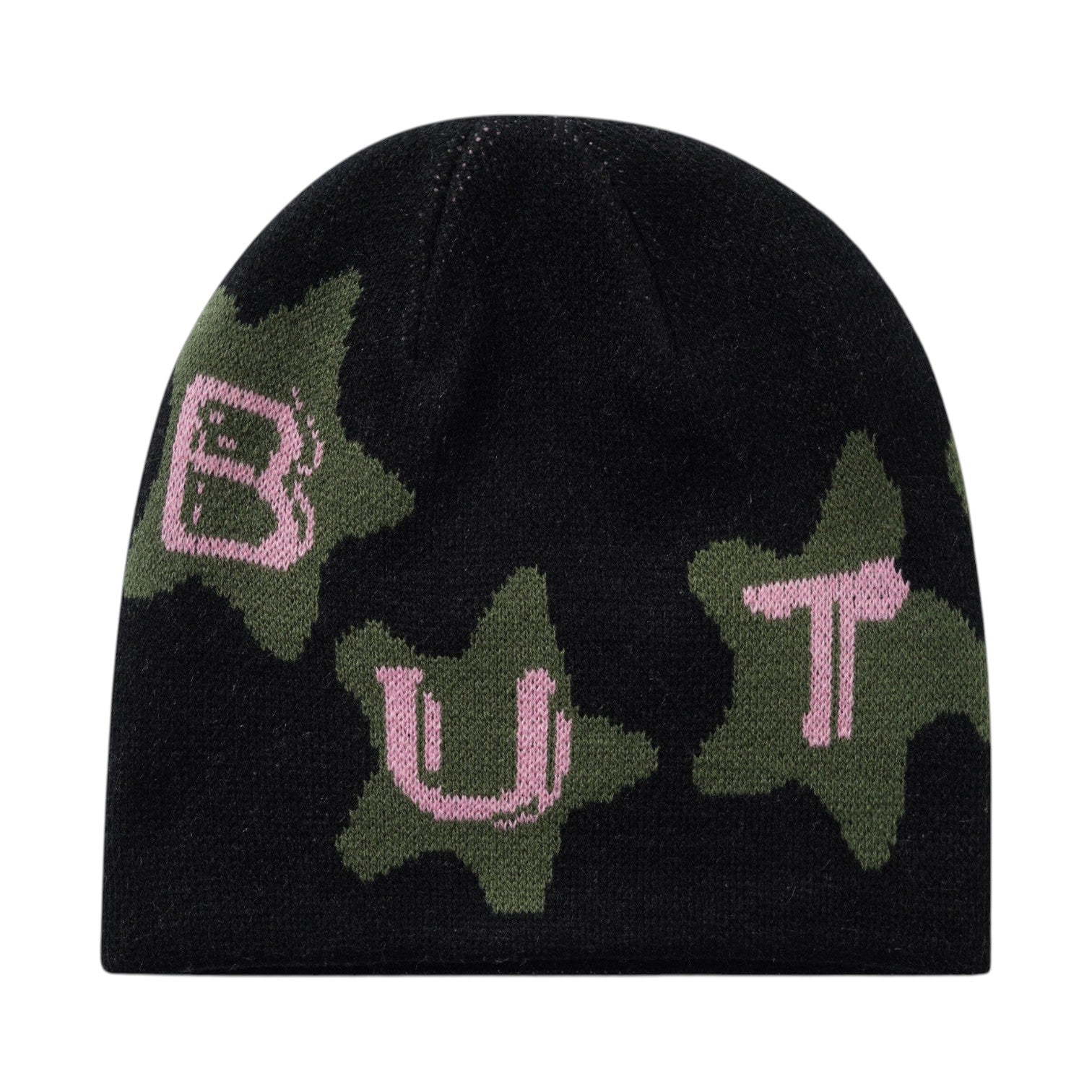 Buttergoods Stars Skully Beanie - Black
