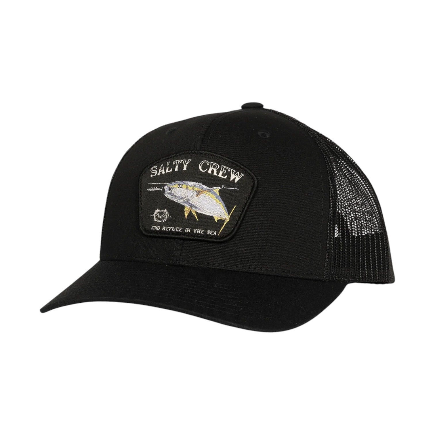 Salty Crew Surface Retro Trucker - Black