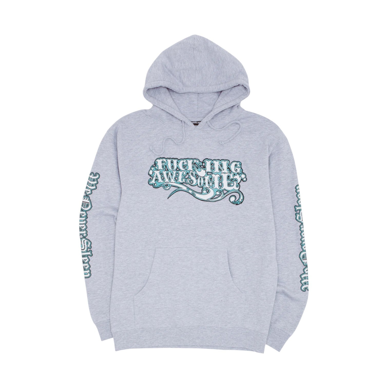 Fucking Awesome Steakhouse Logo Hoodie - Grey Heather