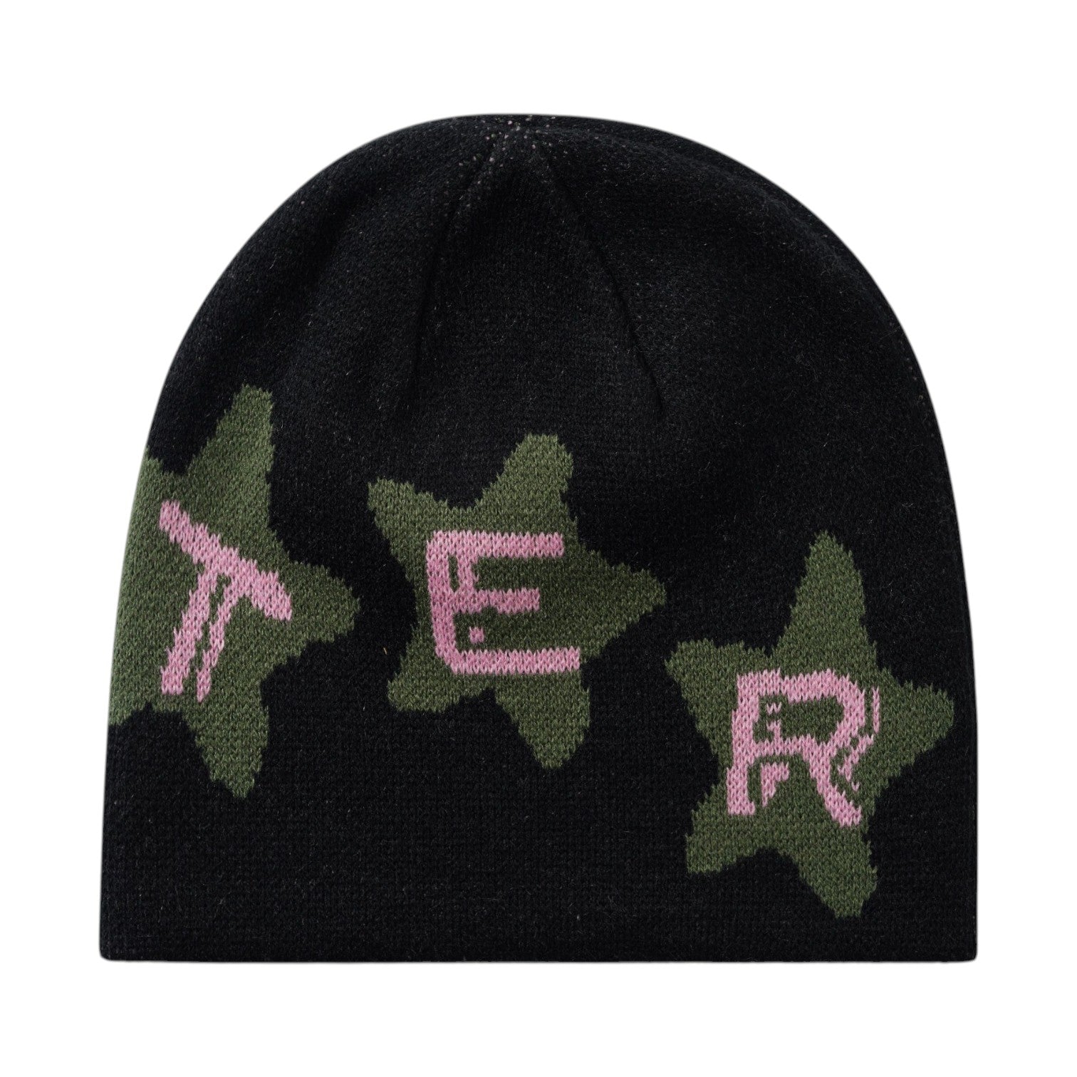 Buttergoods Stars Skully Beanie - Black