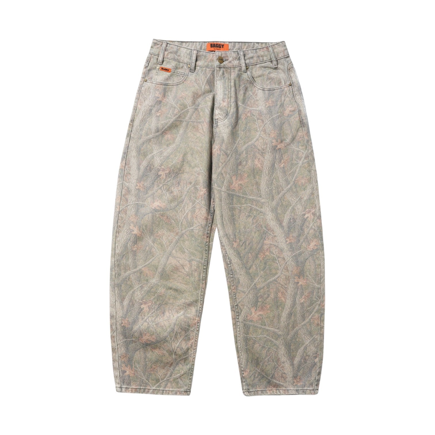 Buttergoods Baggy Denim Jeans - Forest Camo