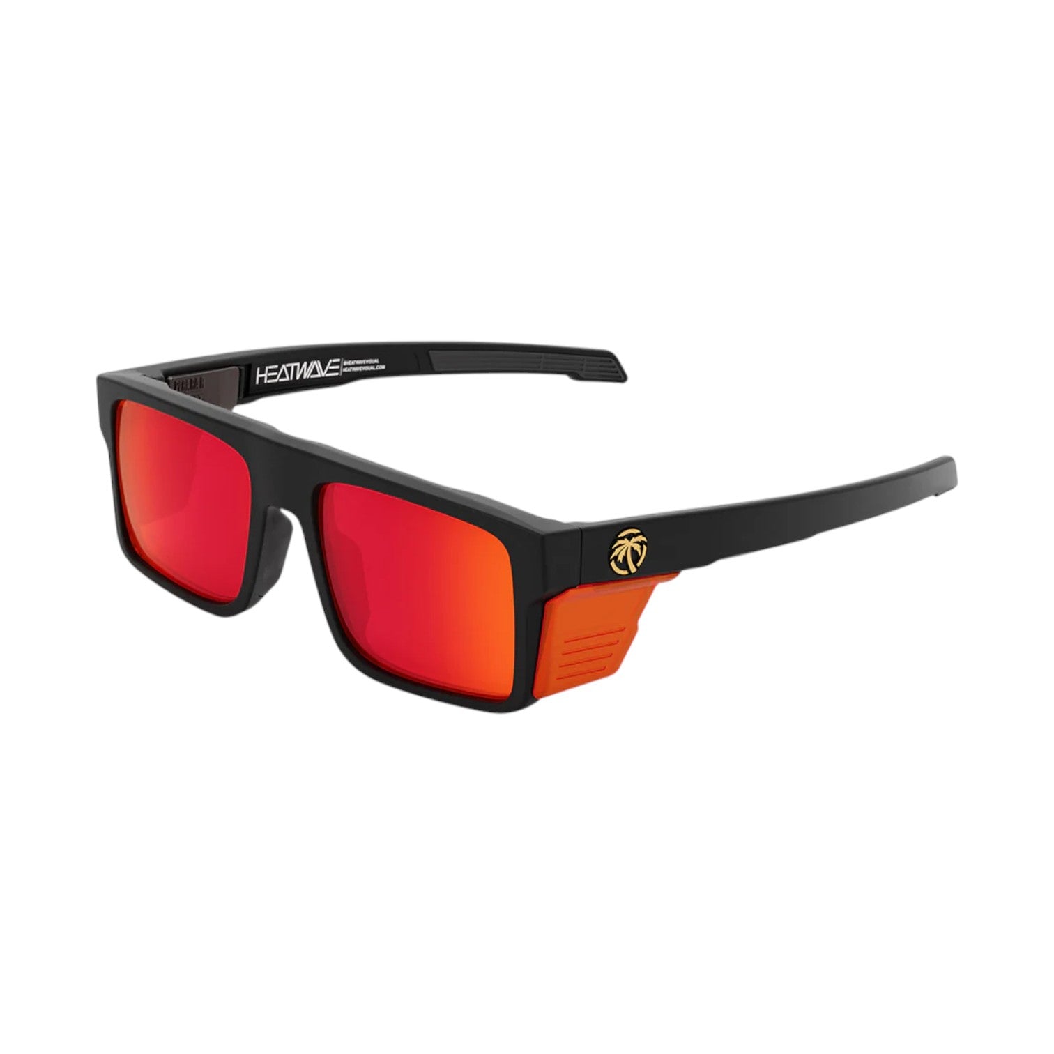 Heatwave Performance Rayth Z87+ Black/Firestorm Sunglasses