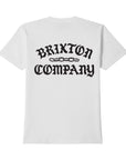 Brixton Chains S/S Standard Tee - White