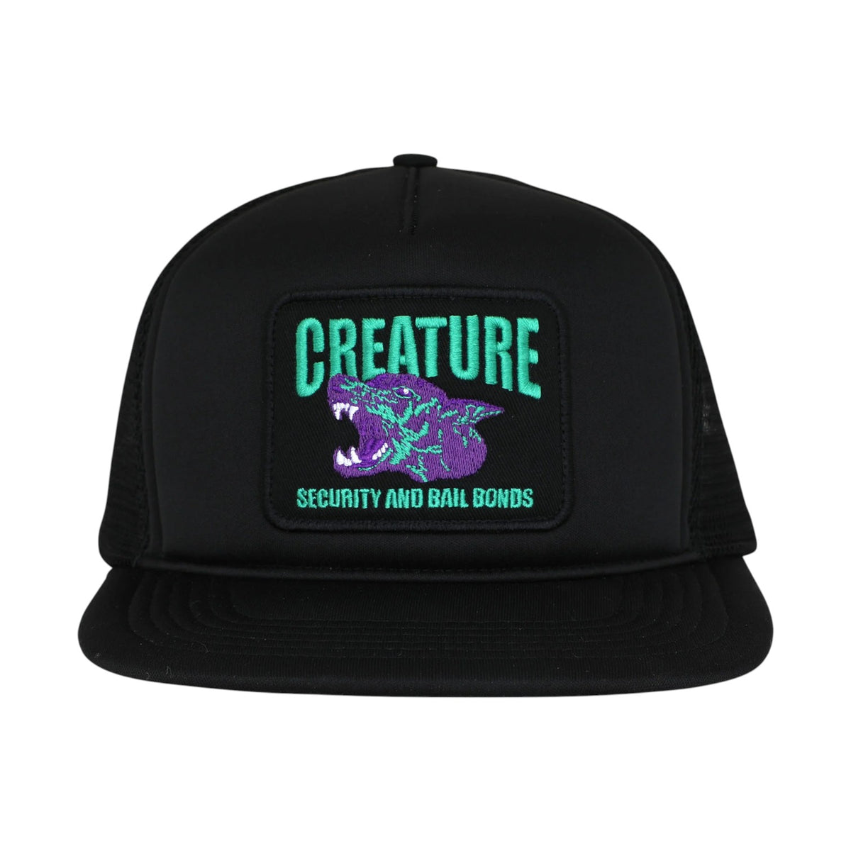 Creature Security Service Snapback - Black
