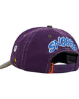 Buttersgoods x Peanuts Music Snapback Cap - Washed Purple/Fern