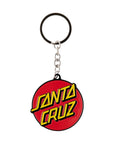 Santa Cruz Classic Dot Key Chain