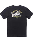 Salty Crew Lurking Crew SS Tee - Black