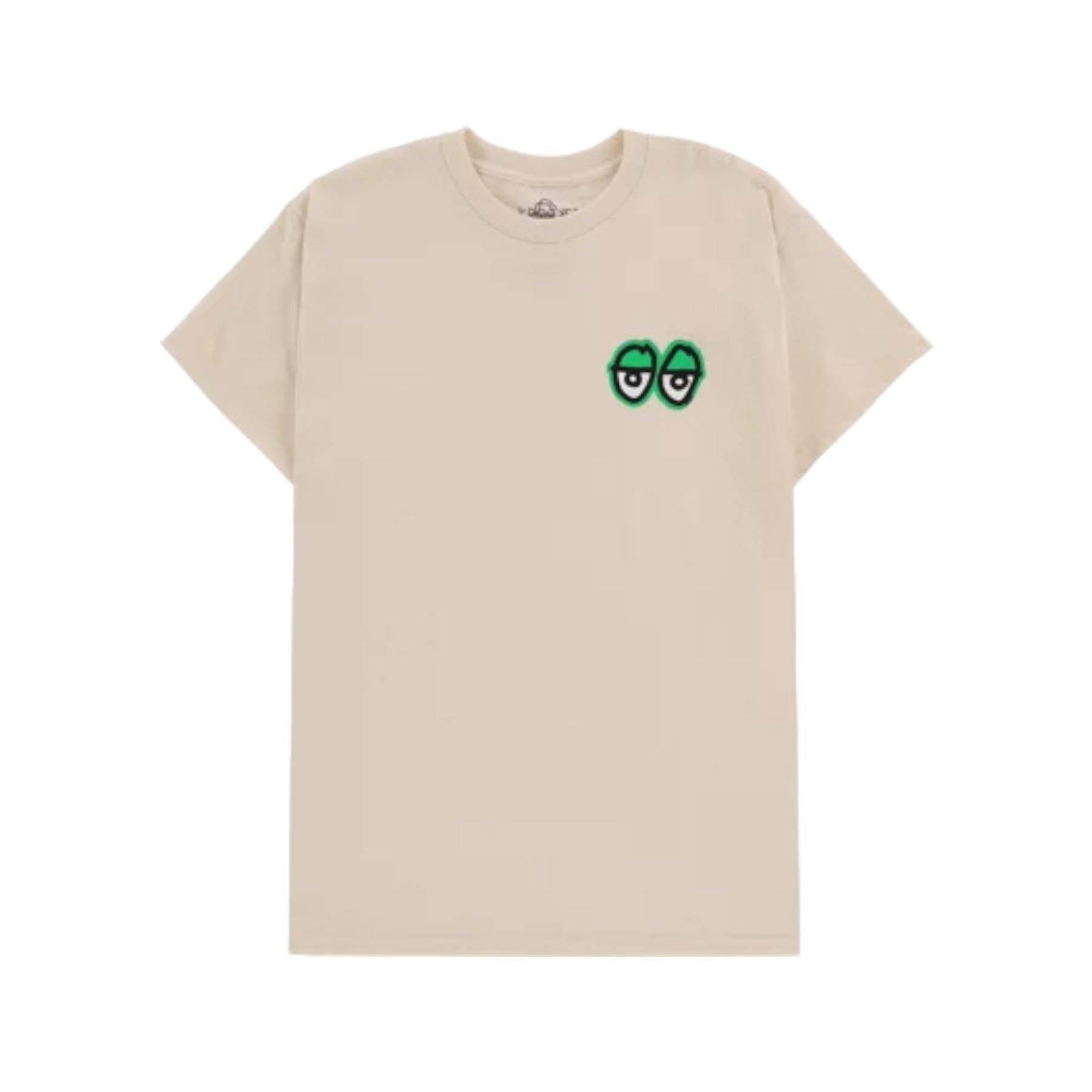 Krooked Eyes S/S T-Shirt - Natural