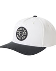 Brixton Crest C MP Snapback - Black/Off White