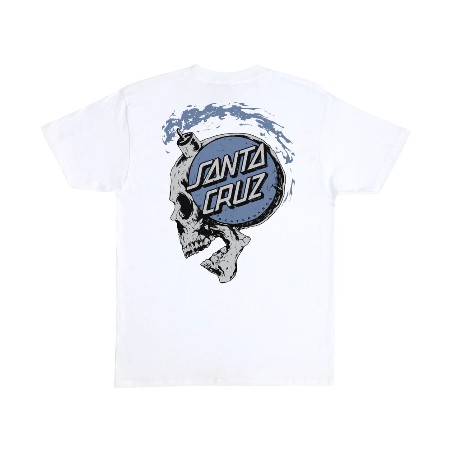Santa Cruz Short Fuse T-Shirt - White