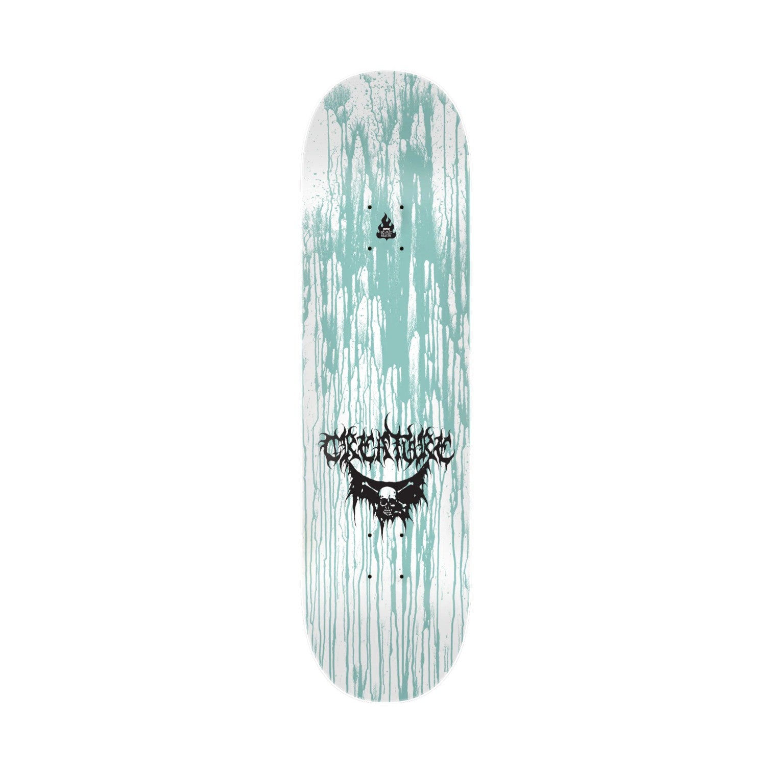 Creature Baekkel BLKMTL Skate Deck