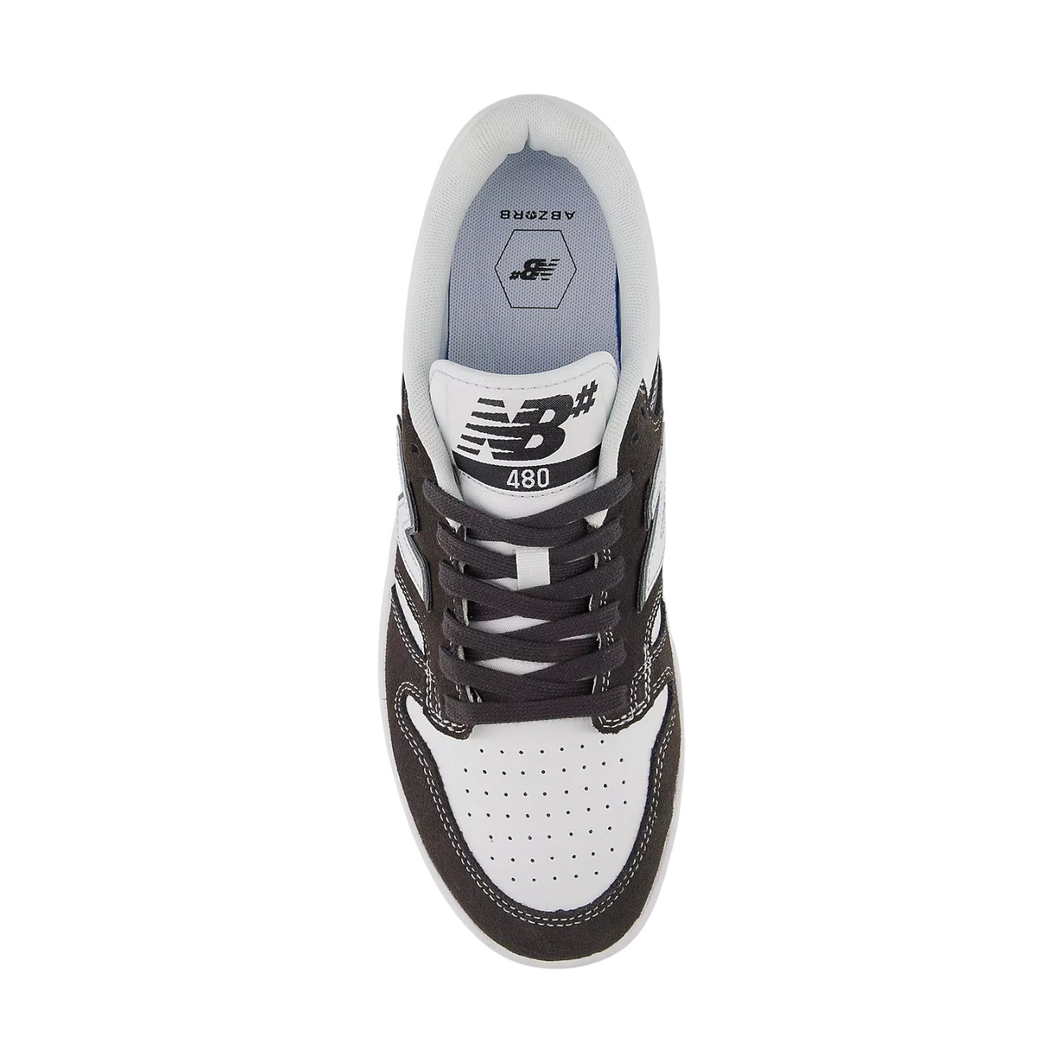 NB Numeric 480 Shoes - Black/White