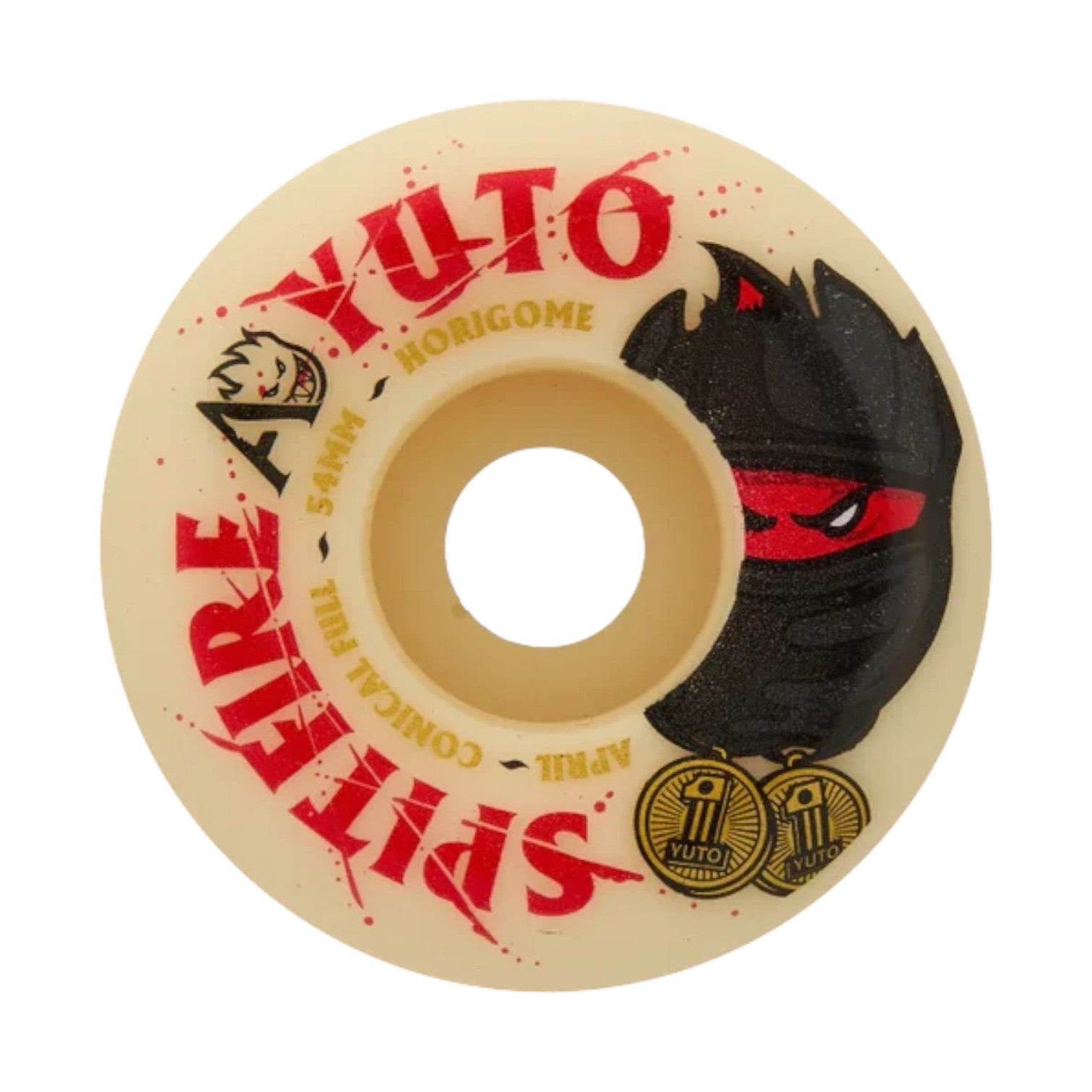 Spitfire x April Formula Four Yuto Conical Full 99a Wheel