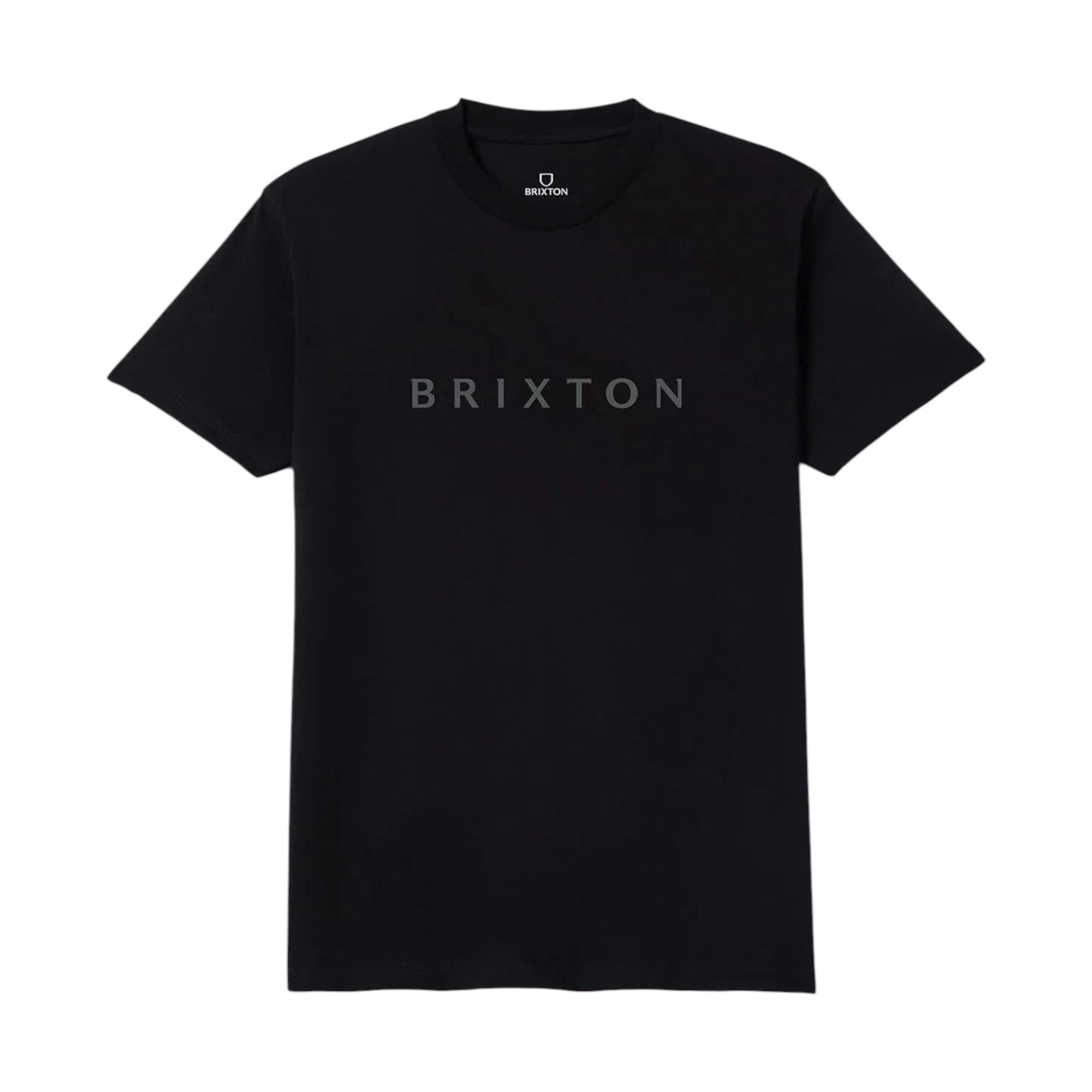 Brixton Alpha Line S/S Standard Tee - Black