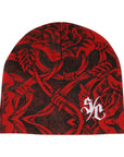 Santa Cruz Dressen Pen Roses Beanie - Red/Black