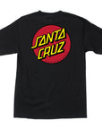 Santa Cruz Classic Dot S/S T-Shirt - Black