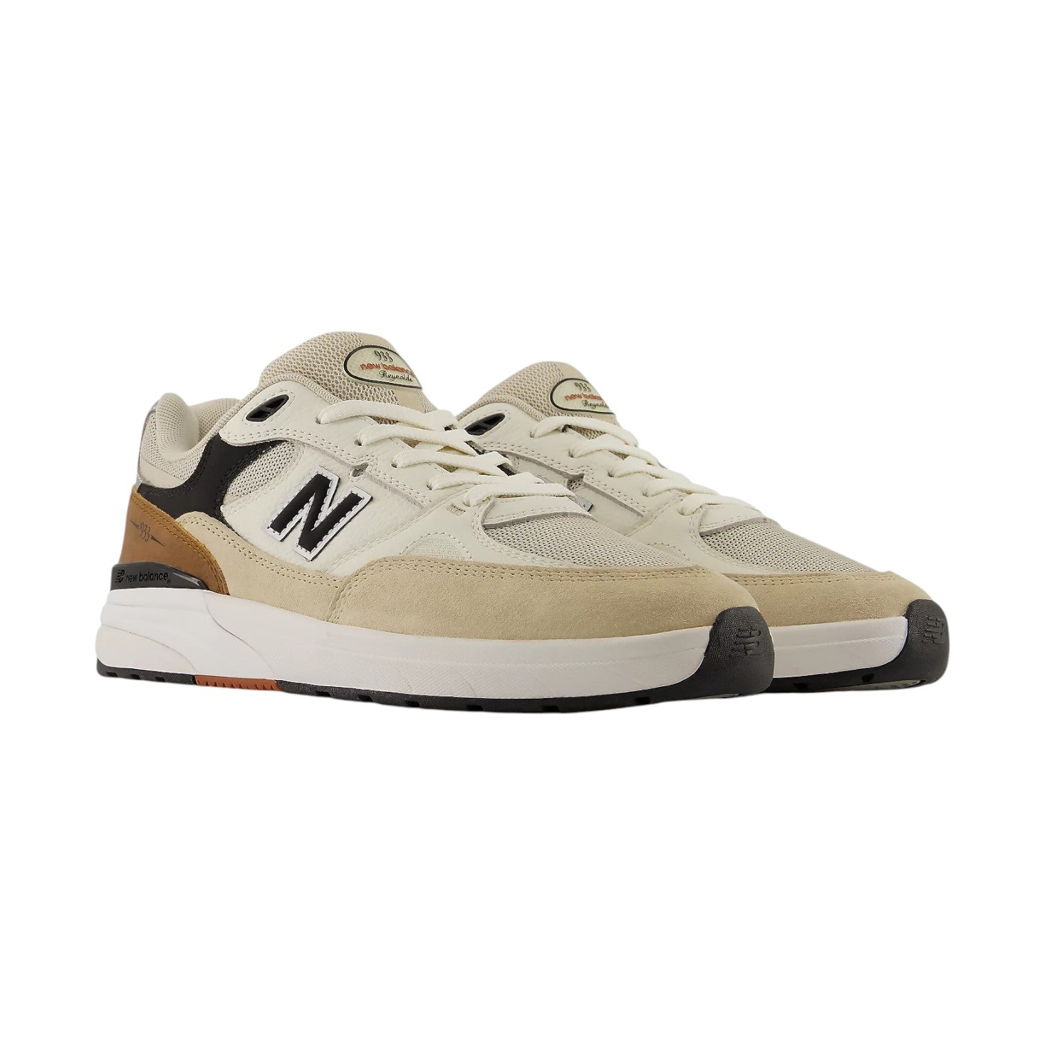 NB Numeric NM933 Andrew Reynolds Shoes - Brown/White