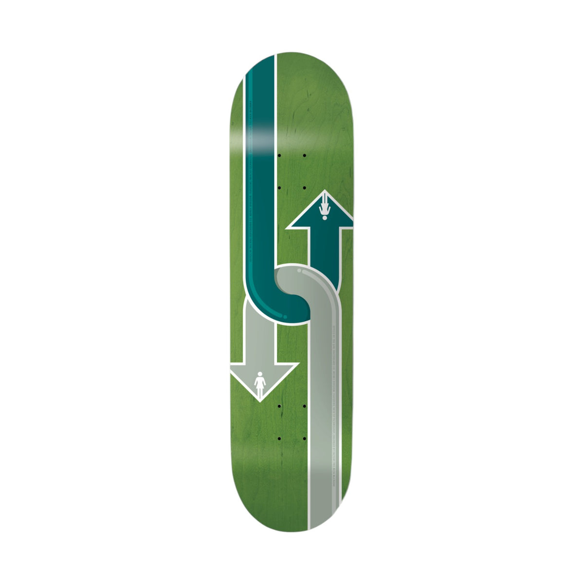 Girl Gass Dual Directional Skateboard Deck