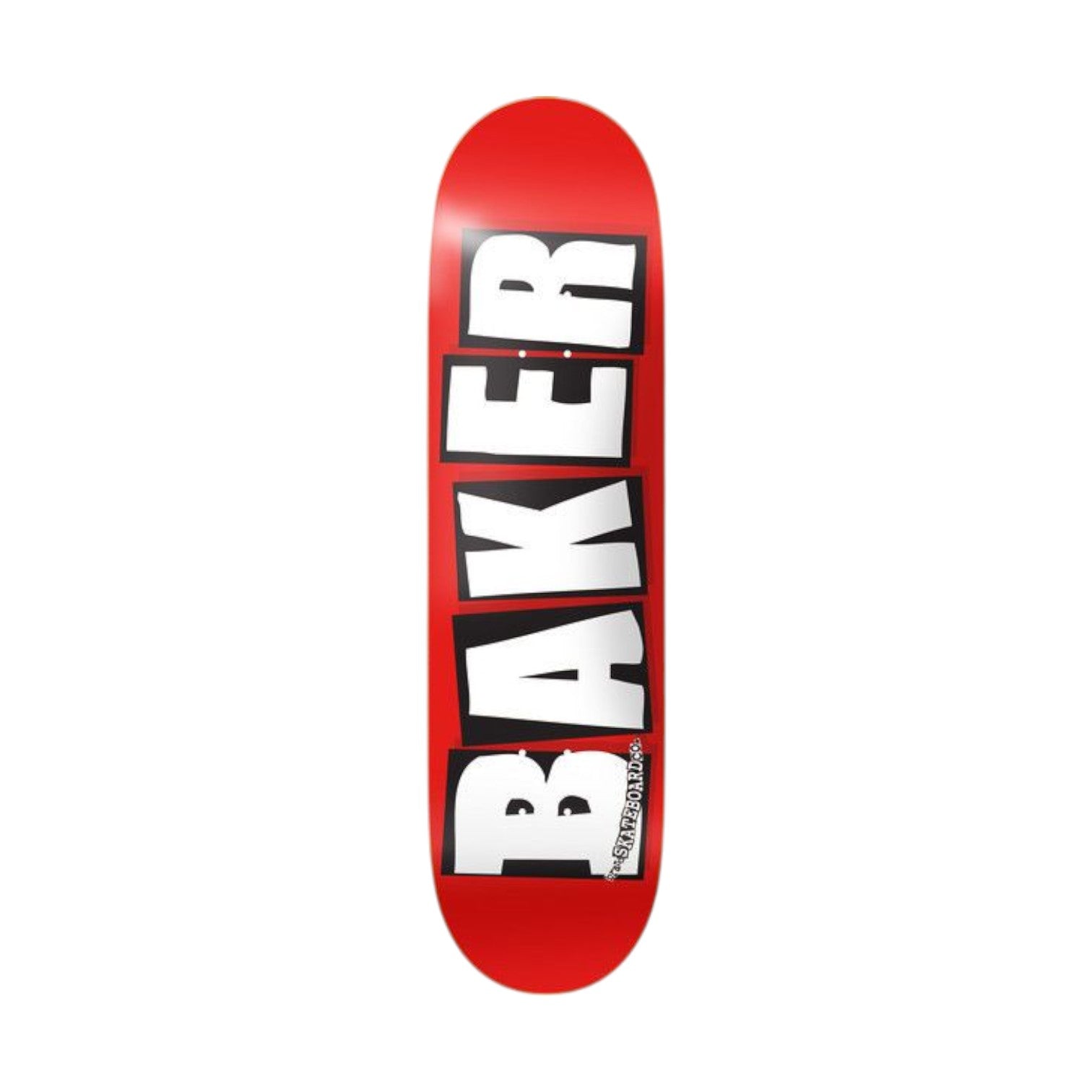 Baker Brand Logo White Skateboard Deck