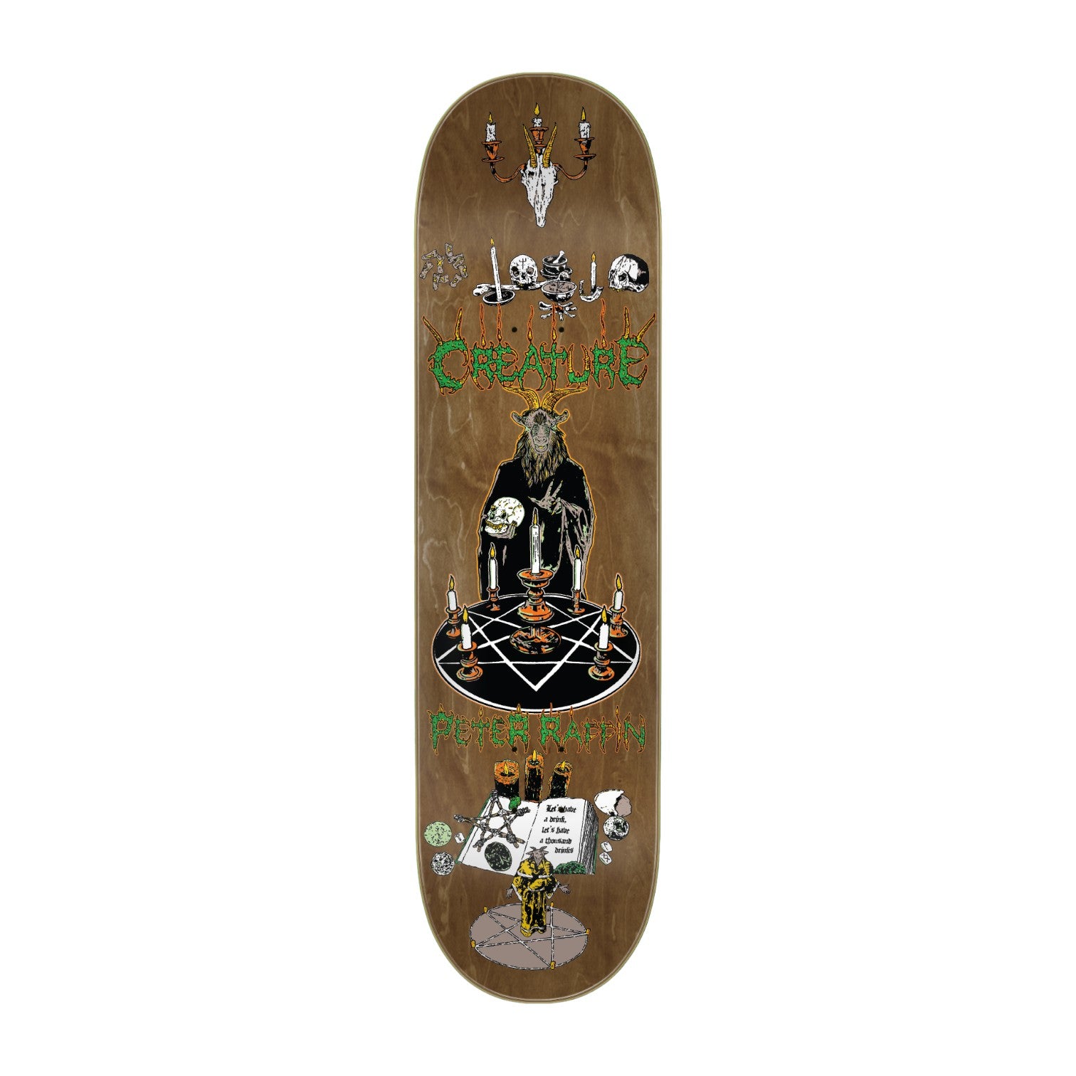 Creature Raffin Eternal Rite Pro Skateboard Deck