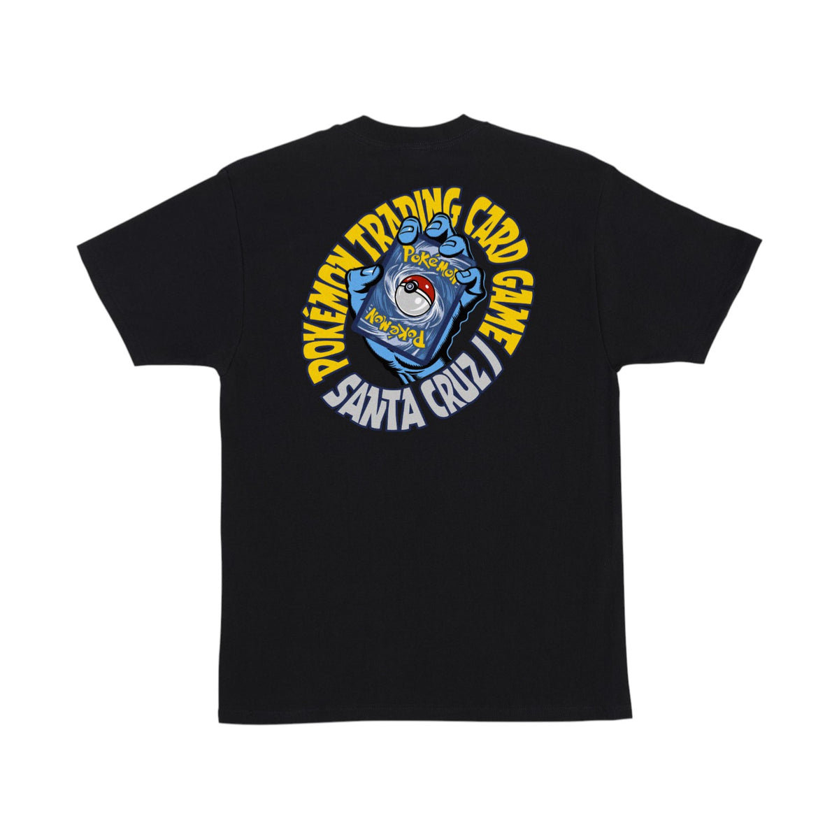 Santa Cruz x Pokemon TCG Hand T-Shirt - Black