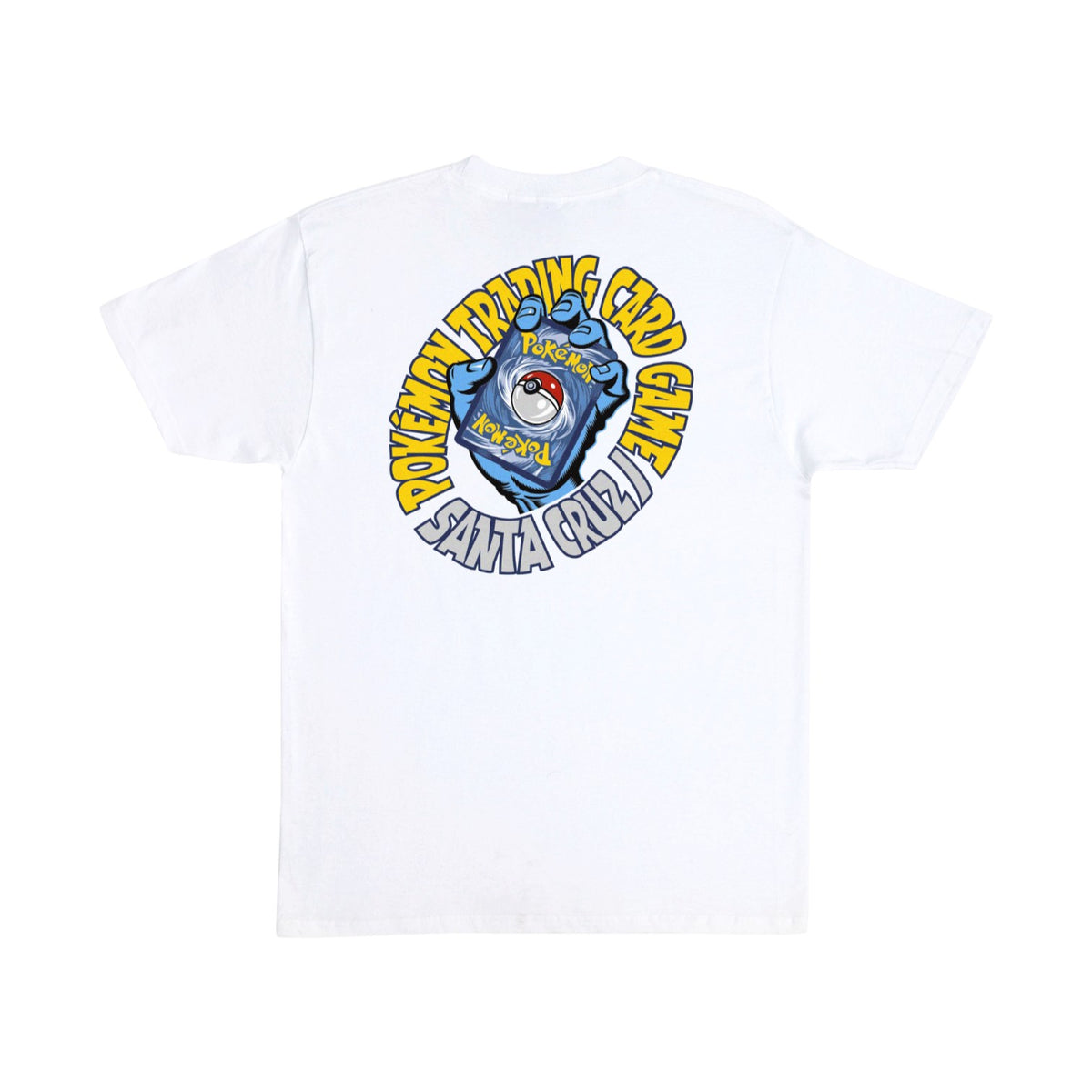 Santa Cruz x Pokemon TCG Hand T-Shirt - White