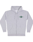 Independent OGBC Legacy Zip Hooded Sweatshirt - Heather Grey