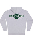 Independent OGBC Legacy Zip Hooded Sweatshirt - Heather Grey