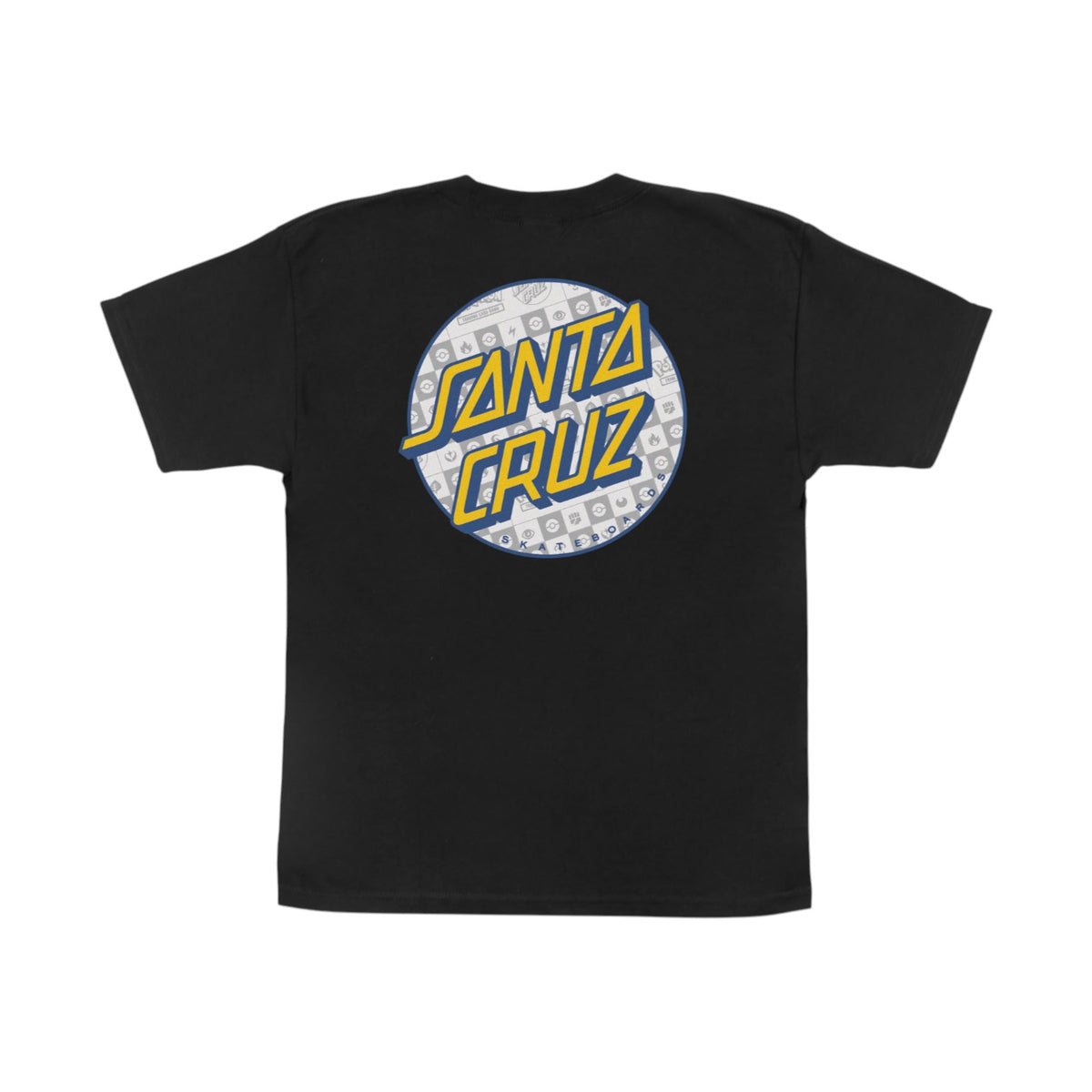 Santa Cruz x Pokemon Youth Energy Dot T-Shirt - Black