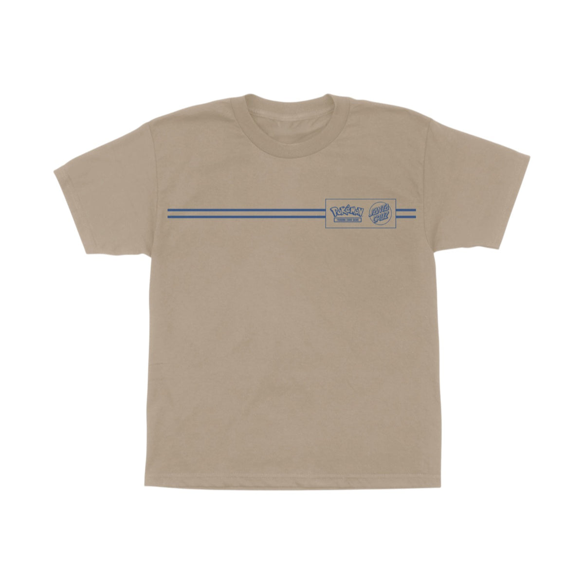 Santa Cruz x Pokemon Youth Energy Dot T-Shirt - Sand