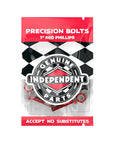 Independent Genuine Parts 1'' Phillips Hardware - Black/Red