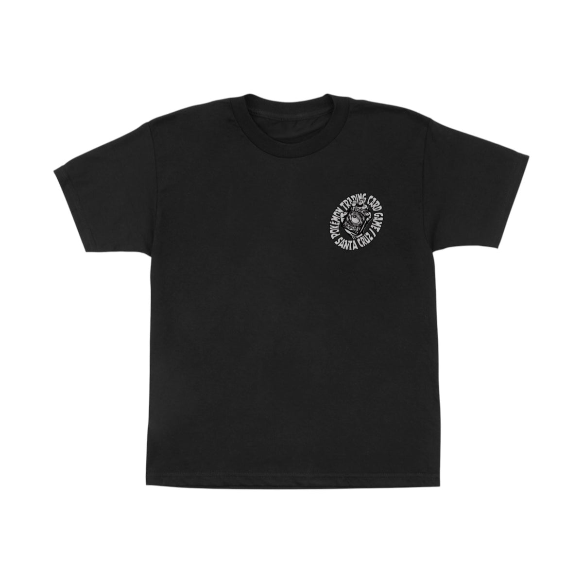 Santa Cruz x Pokemon Youth TCG Hand T-Shirt - Black