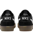 Nike SB Blazer Low Pro GT Skate Shoe - Black/Gum