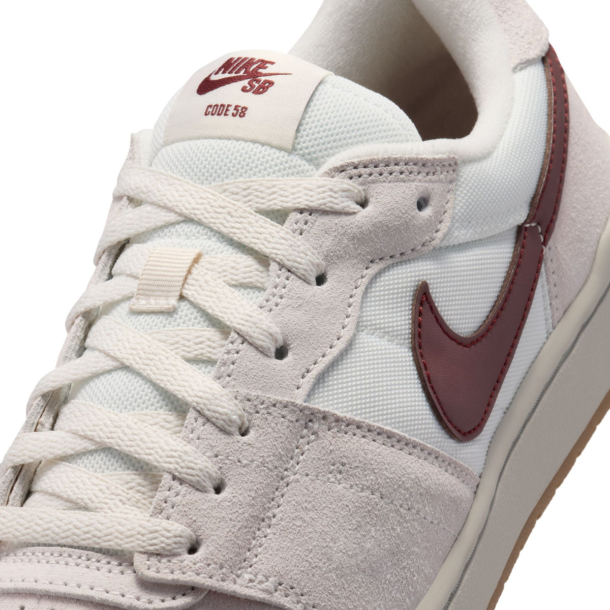 Nike SB Code 58 Shoes - Summit White/Mystic Dates
