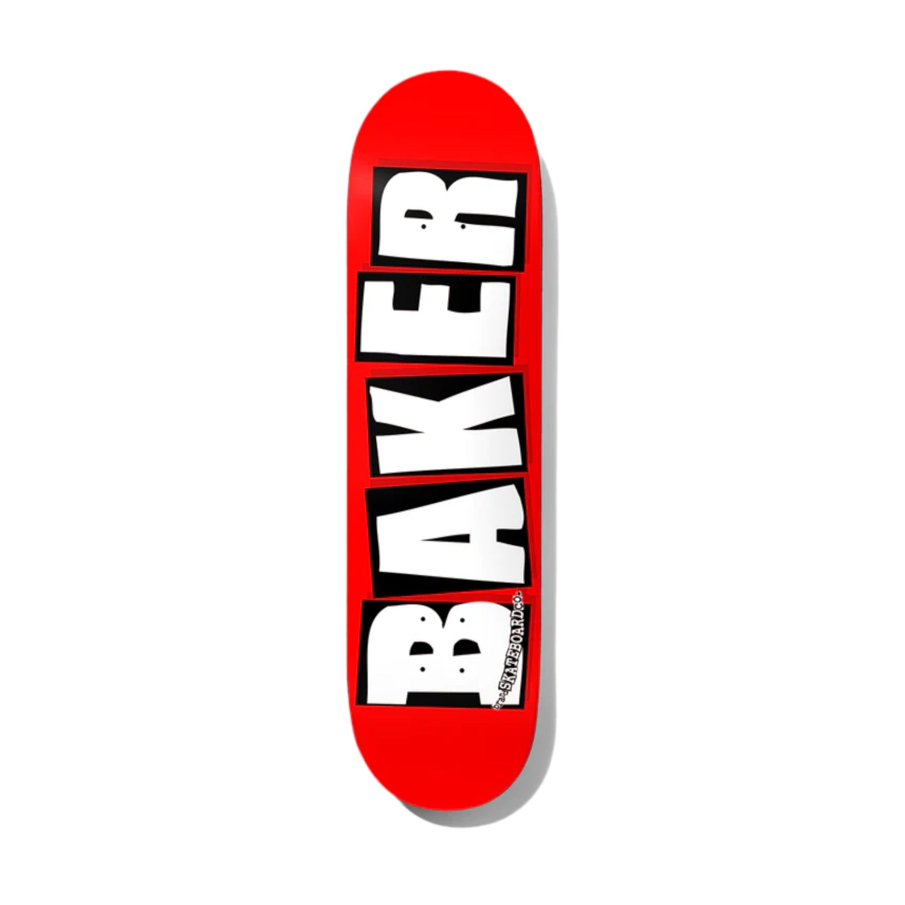 Baker Brand Logo Skateboard Deck Red/White - 8.25&quot;