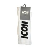 Icon Logo Socks - White
