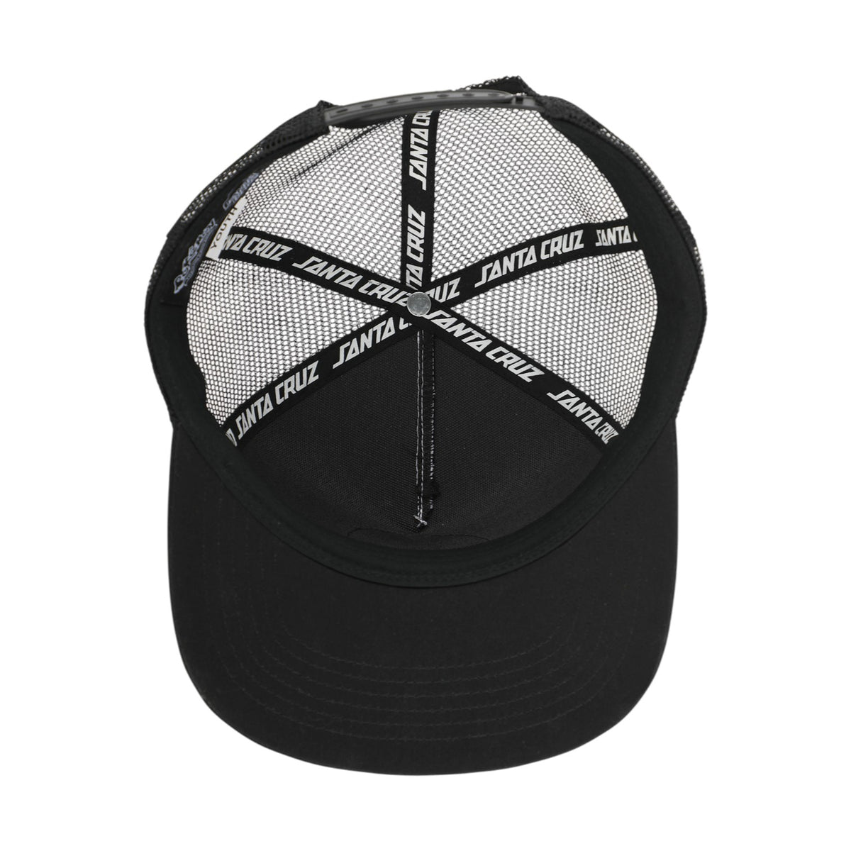Santa Cruz x Pokemon Youth Hand Mesh Trucker - White/Black