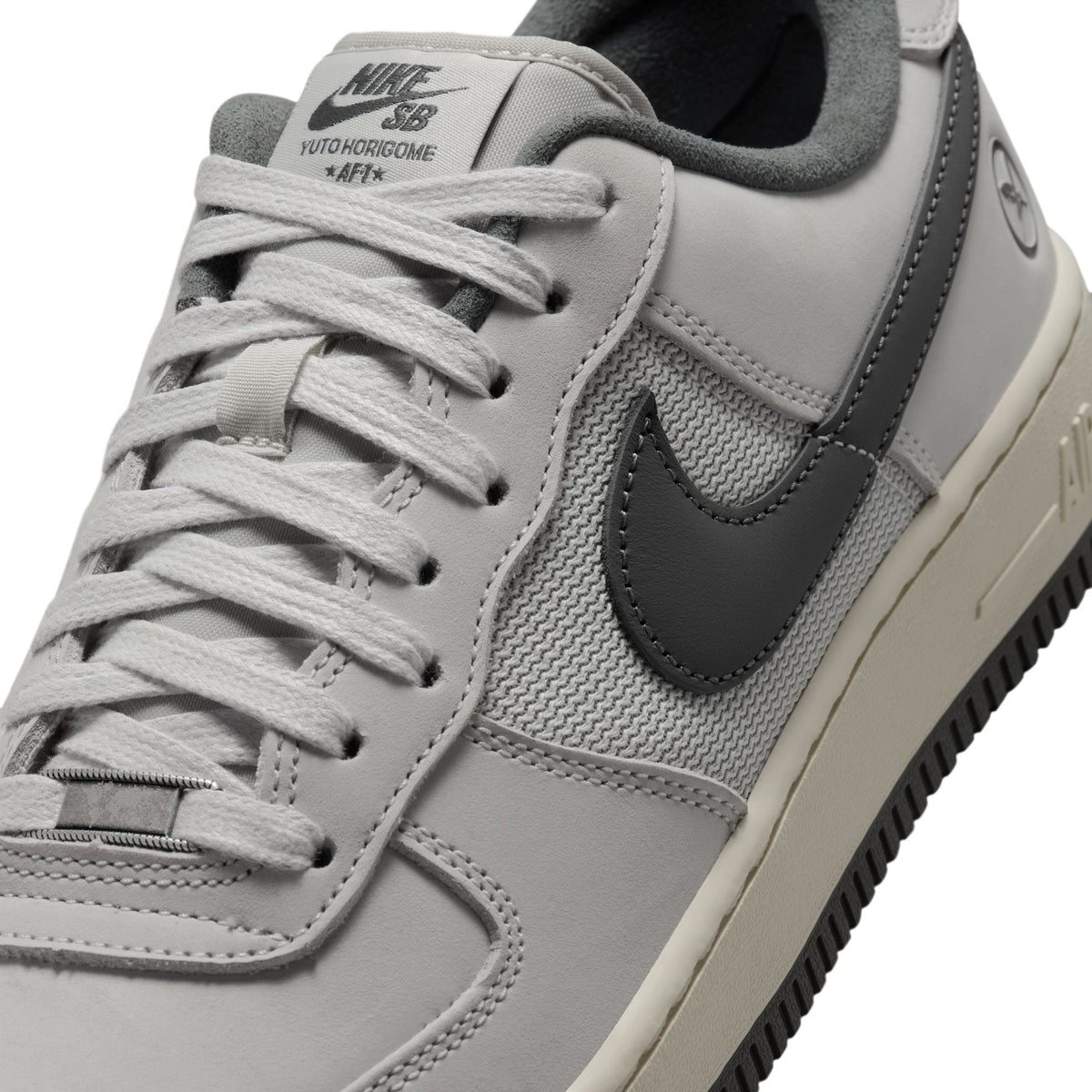 Nike SB Yuto Horigome Air Force 1 - White/Iron Grey