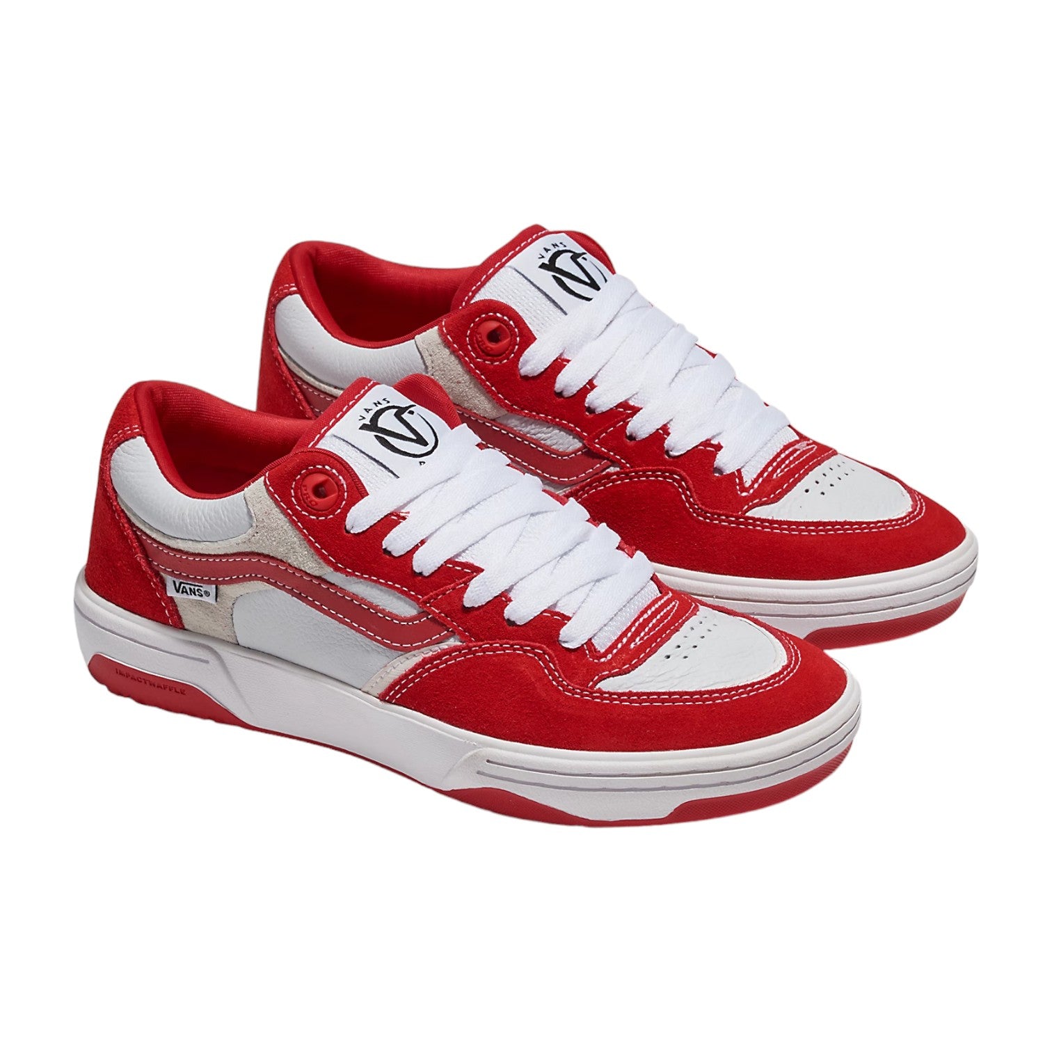 Vans Skate Rowan 2 Shoes - Red/White