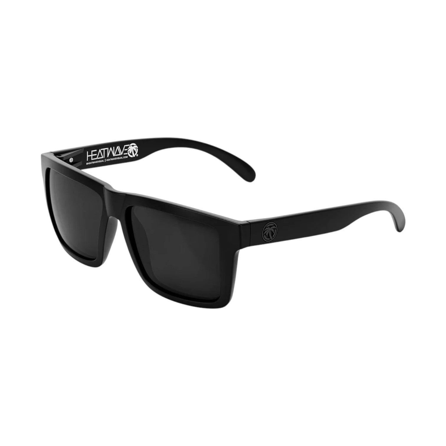 Heatwave XL Vise Z87 Black/Polarized Black Sunglasses