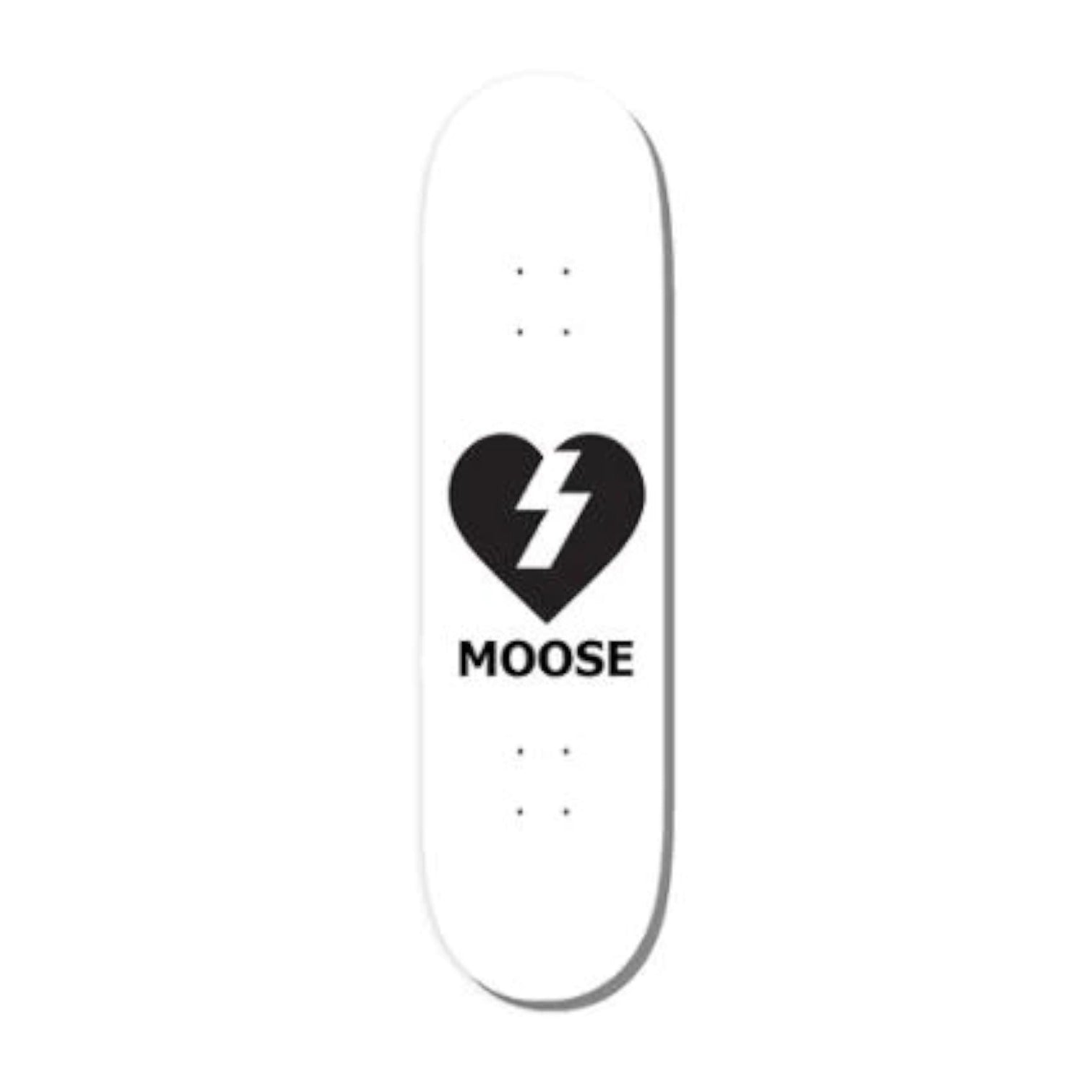 Mystery Moose Heart Skate Deck - 8.125&quot;
